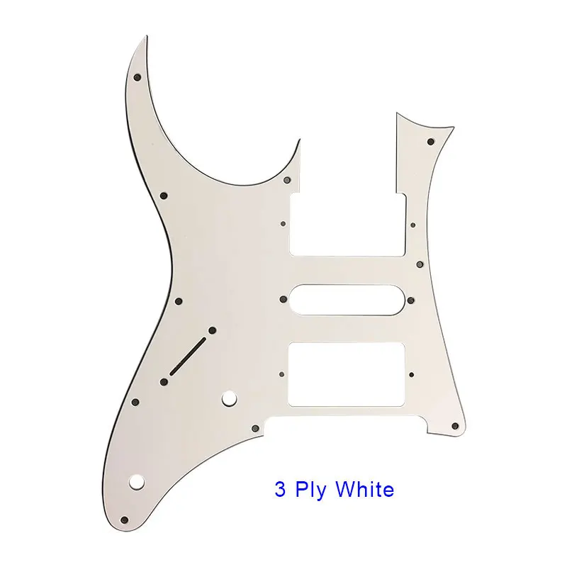 Pleroo на заказ гитарные части для левшей Ibanez RG 350 EX MIJ Guitar Pickguard HSH Humbucker звукосниматель с 10 отверстиями