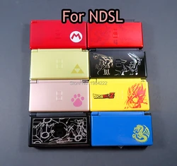 Full Set For ND SL Limited Edition Case Cover Replacement for Nintend DS Lite Shell Housing with Button Kit