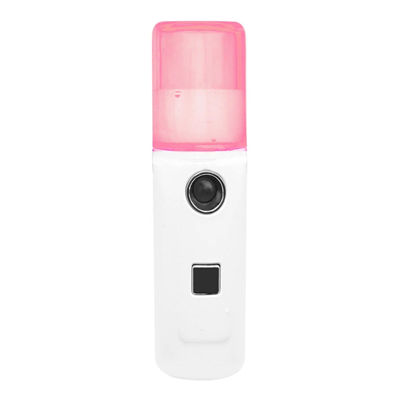 

Portable Usb Rechargeable Humidifier Cooling Mist Mini Face Humidifier Eyelash Extensions Sprayer Facial Device White&Pink&Pink