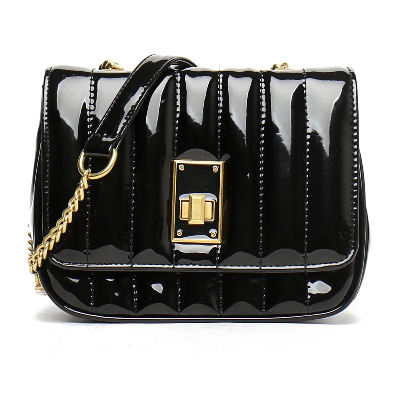 

191222 iVog New Arrival Everyday Female PU Small Messenger Crossbody Handbag Fashion Chain Hand Bags for Women 2019