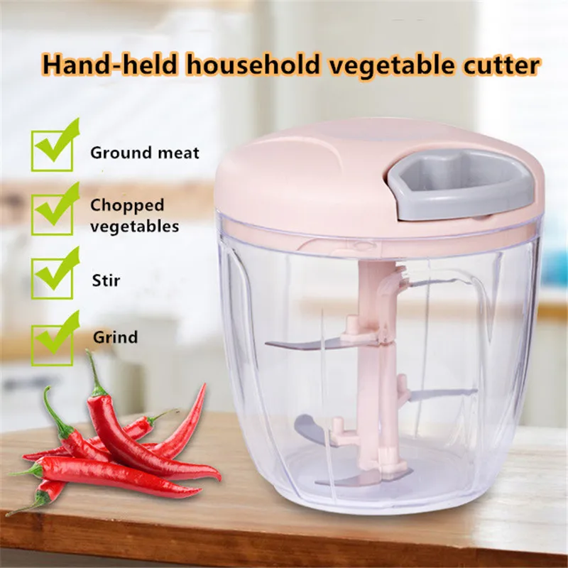 Multifunction Hand-pulled Stir Meat Grinder Household Cutter Vegetable Shredder Kitchen Dumpling Stuffing Utensilios De Cocina