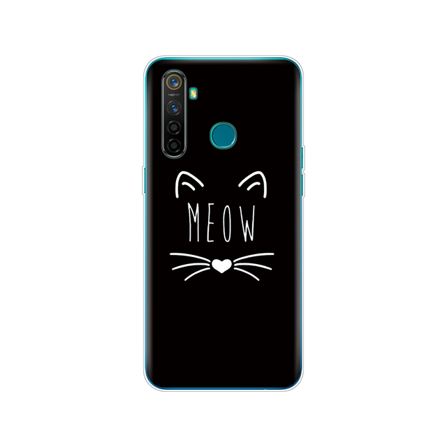 Realme 5 Case RMX1927 Silicon Soft Phone Cover For OPPO Realme 5 Pro RMX1971 Realme5 5Pro TPU Back Coque Capa Funda
