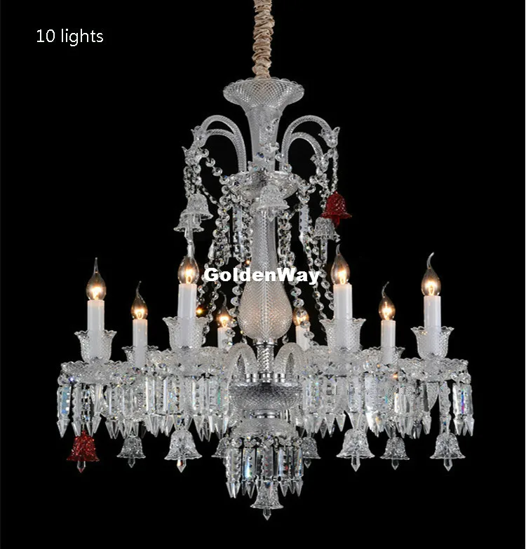 Description Picture 3 of itemModern Crystal Chandelier Decora Chrome Chandelier Lighting Dining Room Crystal Chandeliers European 110-240V Crystal Chandelier