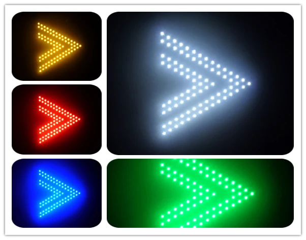 84 led Автомобильный задний поворотник светодиодный индикатор подсветка яркая светящаяся табличка Левая Правая стрелка дневной ходовой свет