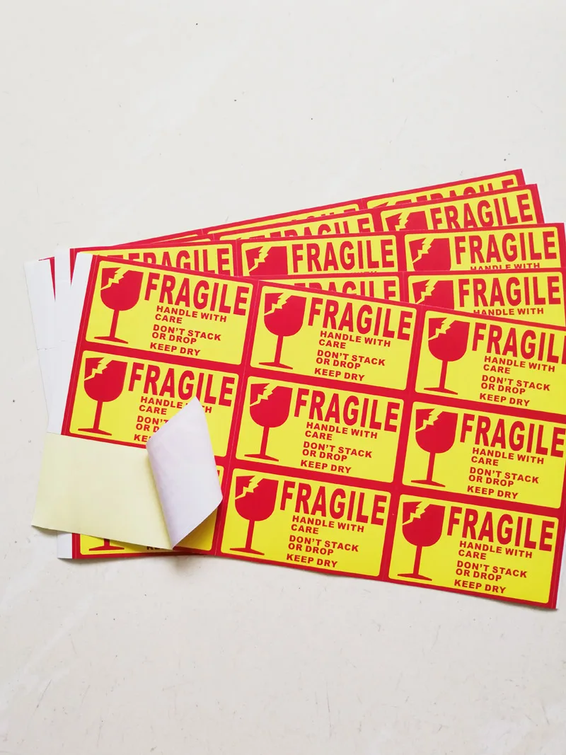 9x5cm yellow-