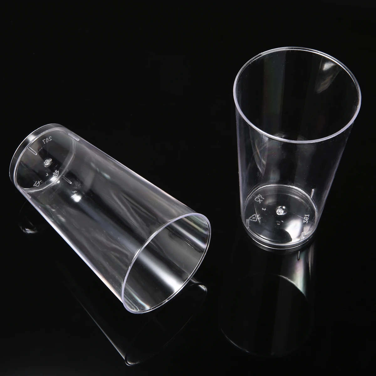 50pcs 30z Disposable Dessert Drink Shooter Cups Jelly Salad Mousse Container