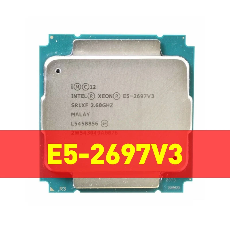 Intel eel xeonプロセッサE5 2697 v3 e5 2697 v3 e5 2697v3 2.6 ghz