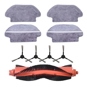 

9Pcs/Set Brush Mop Cloth Replacement Kit for Xiaomi STYJ02YM Robot Vacuum Cleaner Accessories