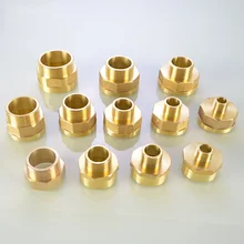 

Female to Male Thread Brass Pipe Fittings Reducer Water Connector 1/2" 3/4" 1" 1-1/4" 1-1/2" 2" BSP
