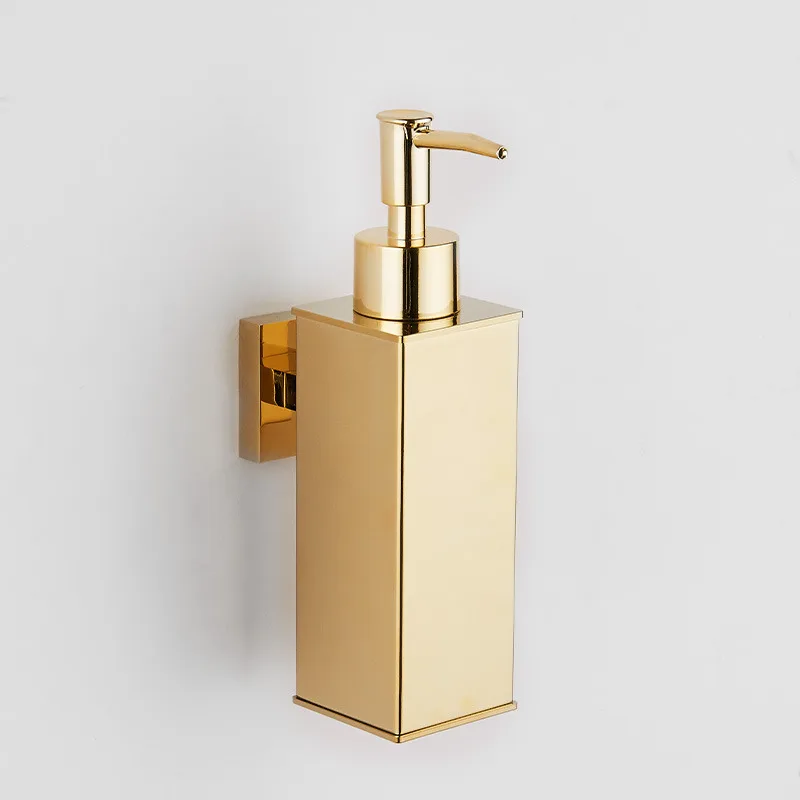 sólido Descifrar Federal Dispensador de jabón líquido de manos dorado para baño, botellas de champú  de acero inoxidable para Cocina _ - AliExpress Mobile