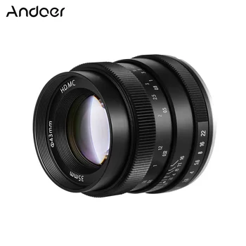 

Andoer 35mm F1.2 Manual Focus Camera Lens Large Aperture APS-C for Olympus Epm2/E-PL7/ E-PL8/E-P5/E-P6 G5/G6/G7/GF5/GF6/GM10/GH4