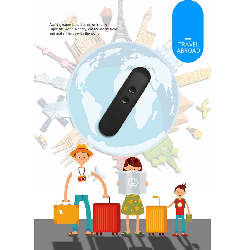 Интерактивный голосовой переводчик 42 языка s Bluetooth переводчик умные голосовые переводчики для Прямая