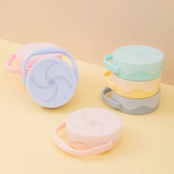 pour bébés pour enfants alimentation solide assiette alimentation liquide assiette assiette ventouse vaiselle Gobelets d'alimentation pliables en Silicone pour bébés, gobelets d'apprentissage pour tout petits, sans BPA 