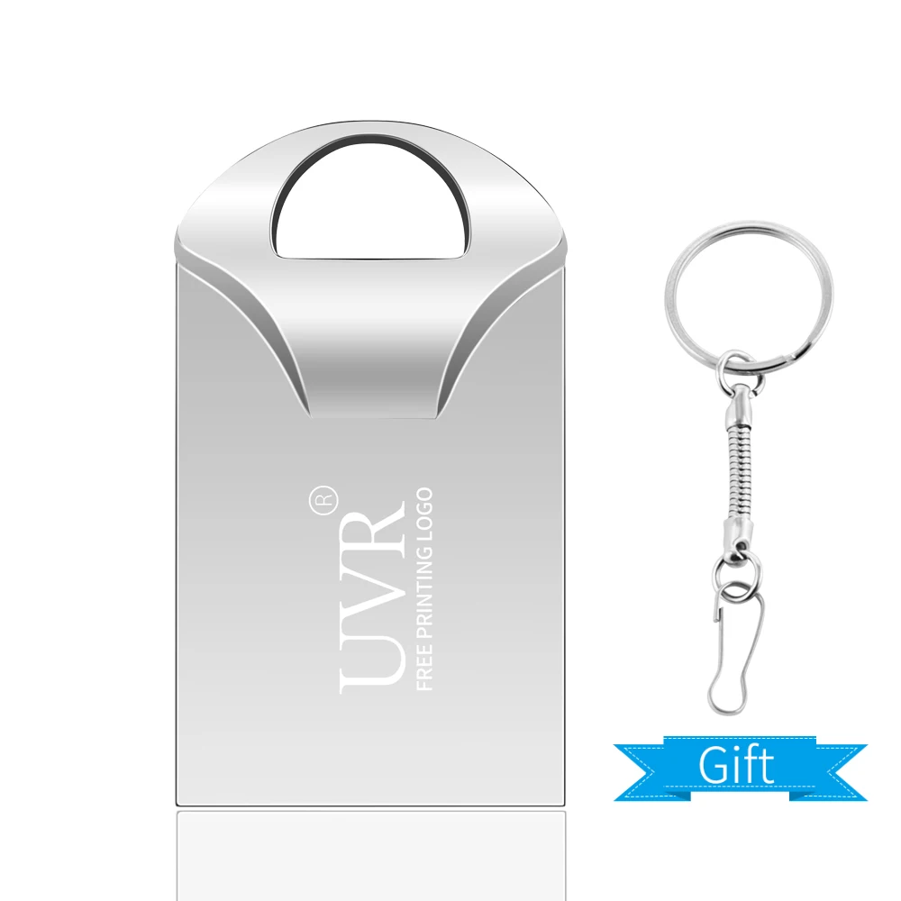 Silver key USB 3.0 Металлический флеш-накопитель 128 Usb флеш-накопитель 8 ГБ высокоскоростной флеш-накопитель ГБ 32 ГБ 64 Гб Usb флешка 16 ГБ 4 ГБ карта памяти ключ бесплатный логотип на заказ - Цвет: Silver key USB 3.0