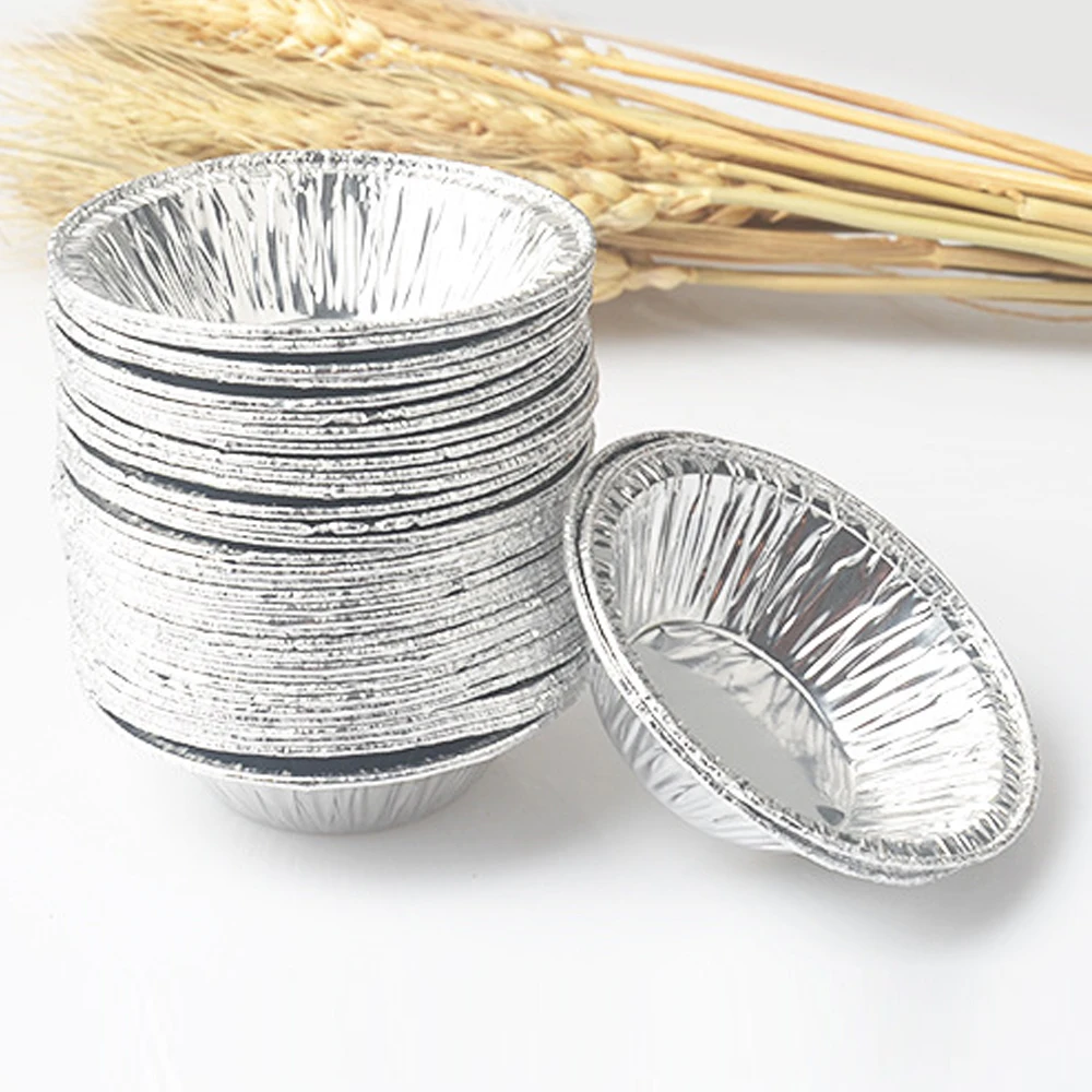 250 шт. антипригарная одноразовая Форма для яиц Tinfoil чашки выпечки тортов