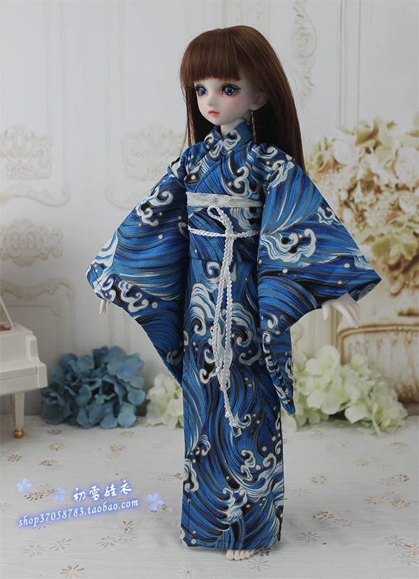 1/6 1/4 1/3 BJD аксессуары Кукла Одежда японское кимоно юката для BJD/SD, не включает в себя куклы, обувь, парик и другие