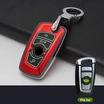 

3 Button Aluminium alloy Luminous Car Remote Key Fob Shell Cover Case For BMW M1 M2 M3 F05 F10 F20 F30 335 328 535 650 740