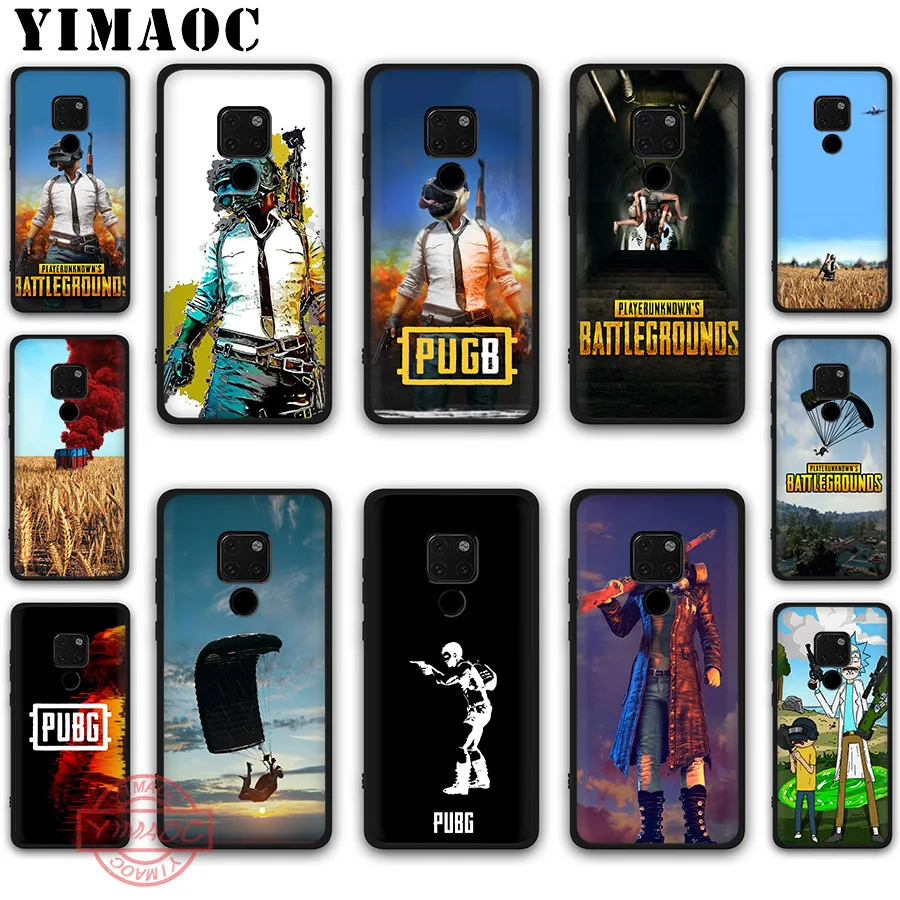 YIMAOC PUBG Soft Silicone Case for Huawei Mate 10 20 30 Lite Pro Nova 2i 3i 3 4 5i 2 | Мобильные телефоны и аксессуары