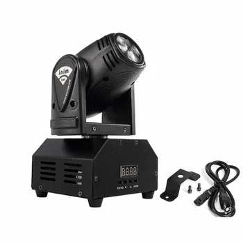 

RGBW10W LED Beam Moving Head Light High Power 10Watt Quad Stroboscope LED Strong Beam Light For Party Disco DJ Spot Lighting