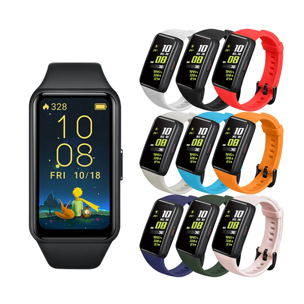 For Huawei Band 6 Silicone Sport Strap for Huawei Honor Band 6 Smart  Wristband Bracelet Replacement Wrist Strap Accessories|Smart Accessories| -  AliExpress