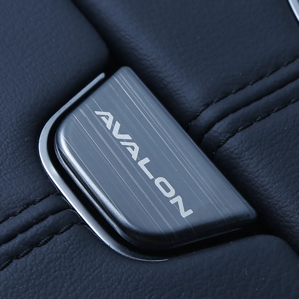 2 шт. бардачок подлокотник коробка Кнопка накладка литье блесток для Toyota Avalon аксессуары