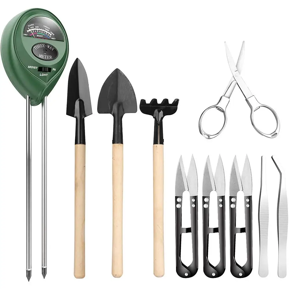 набор инвентаря park hg0341 (совок2шт, грабельки). Palisad 3 предмета. набор для ухода за комнатными растениями 3 предмета inbloom. инструмент для домашних цветов. мини инвентарь для комнатных растений.