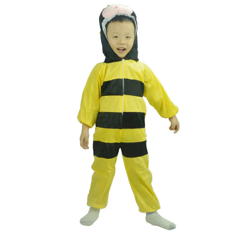 Halloween Makeup Ball Contact Cute Yellow Black Stripes Small Bee Animals And Insects Clothing Cosplay Costume