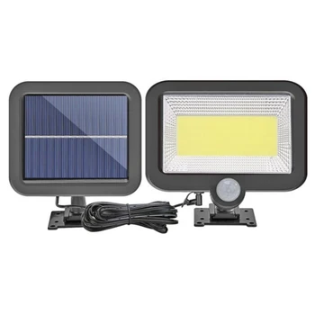 

Security PIR Motion Sensor Front Door Fence 100 LEDs Yard Super Bright Solar Light Driveway Flood Lamp Outdoor Garden Wall