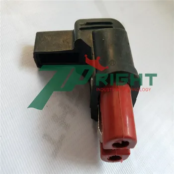 

Right angle silicone head black body 2pins plug connector TR-CP23