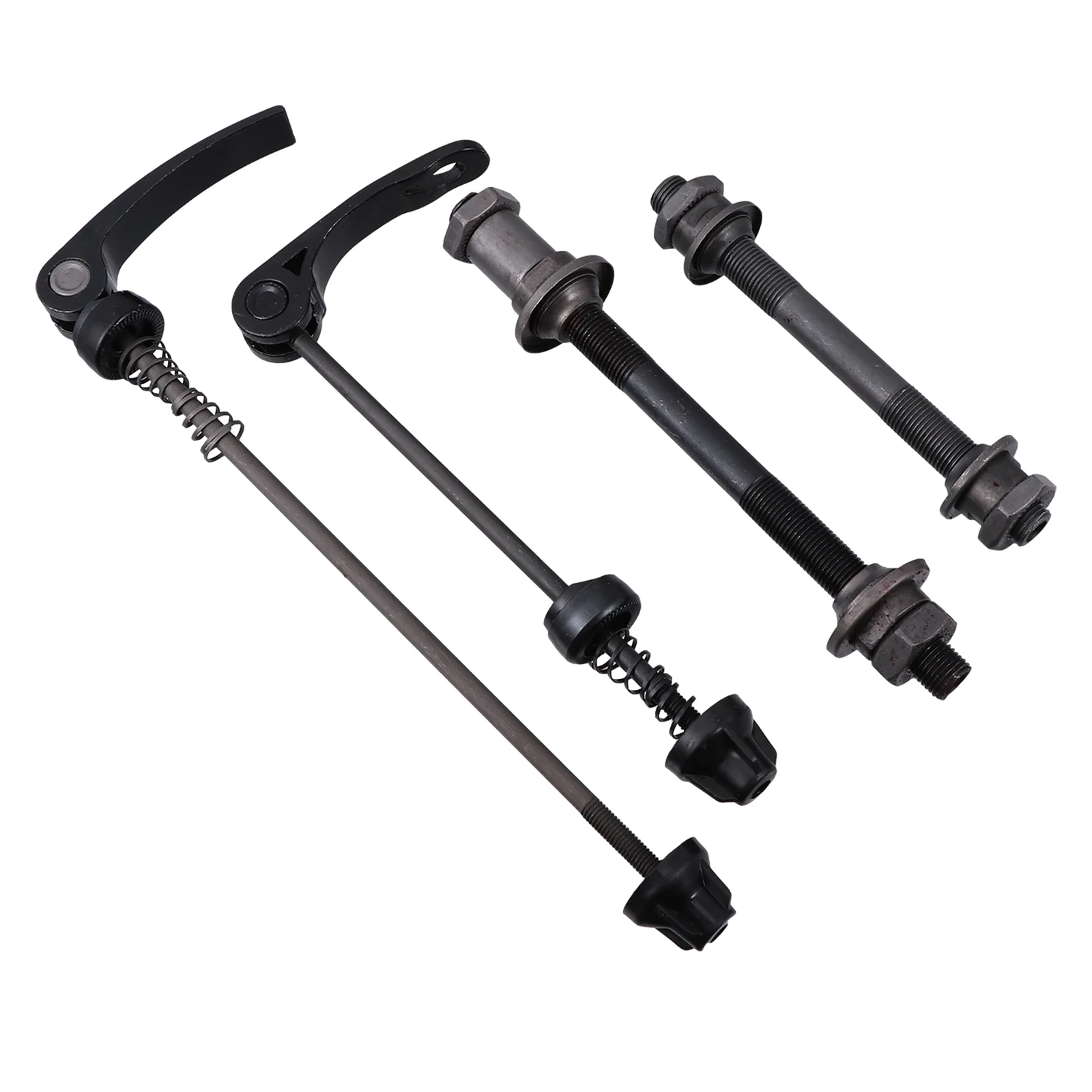 1 Set Quick Release Bike Hub Road Mountain Bike Front and Rear Axle