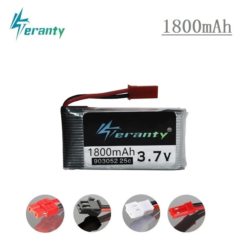 3.7v 1800mah 903052 Lipo Battery and charger for Syma