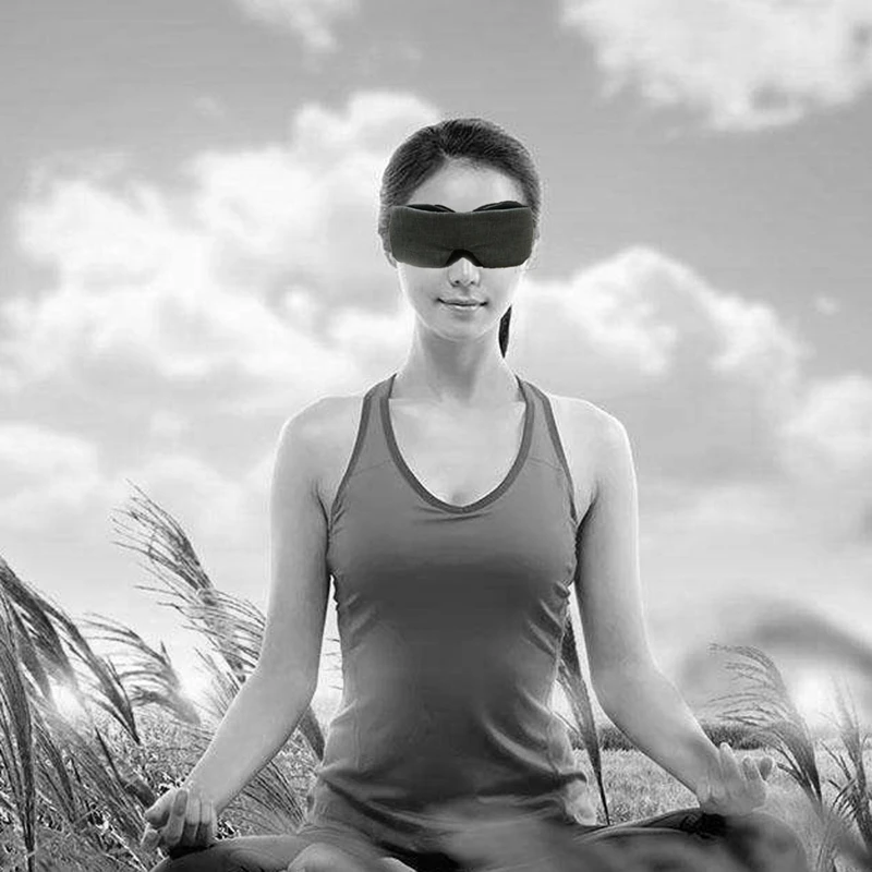 Обновленный модуль может регулировать 3D очки затемняющие очки Дышащие Регулируемые артефакт сна средства защиты глаз