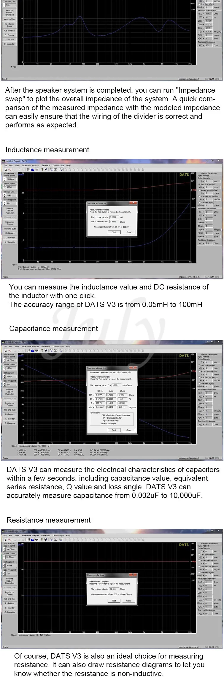 Dayton DATS V3 Loudspeaker audio testing system audio testing analyzer controlle