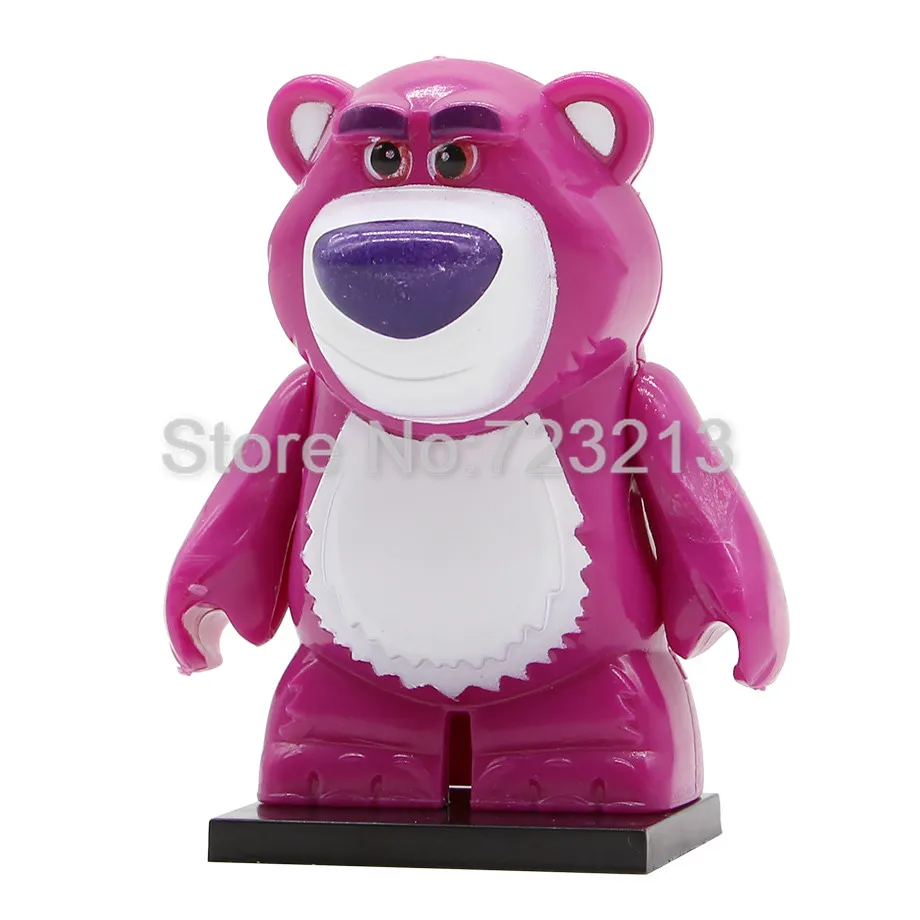 PG8222 одна История игрушек 4 IV фигурка Базз Лайтер Джесси Вуди инопланетяне солдат динозавр Строительные блоки Набор моделей Игрушек - Цвет: Bear