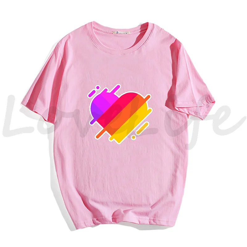 Fashion Likee T Shirt Kids Russia Style LIKEE Tees Oversized Streetwear Short Sleeve Women T Shirts for Boys Girls Children