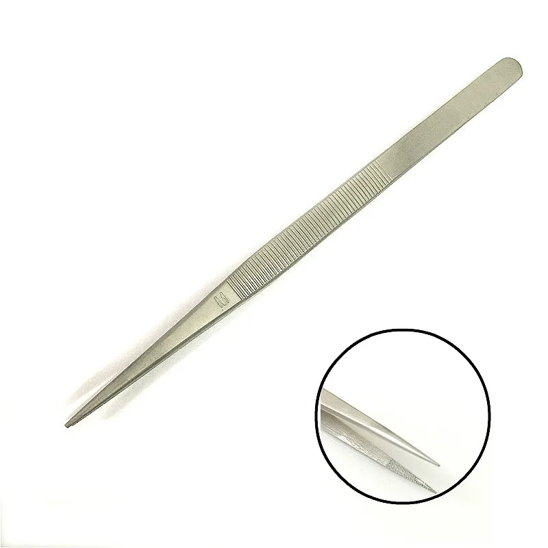 Gem Diamond Stone Tweezers Nonslip Stainless Steel High Elasticity