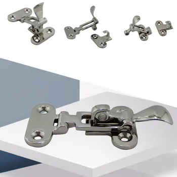 

Marine Grade 316 stainless steel Mrine Hardware Deck Locker Hatch Anti-Rattle Latch Fastener Clamp for Yacht boat accessories