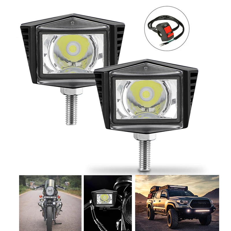 

2.5 inch 15W Motorcycle Spotlight LED Work light LED Driving light Headlight Scooter ATV Moto Motorbike LED Headlamp 6000K