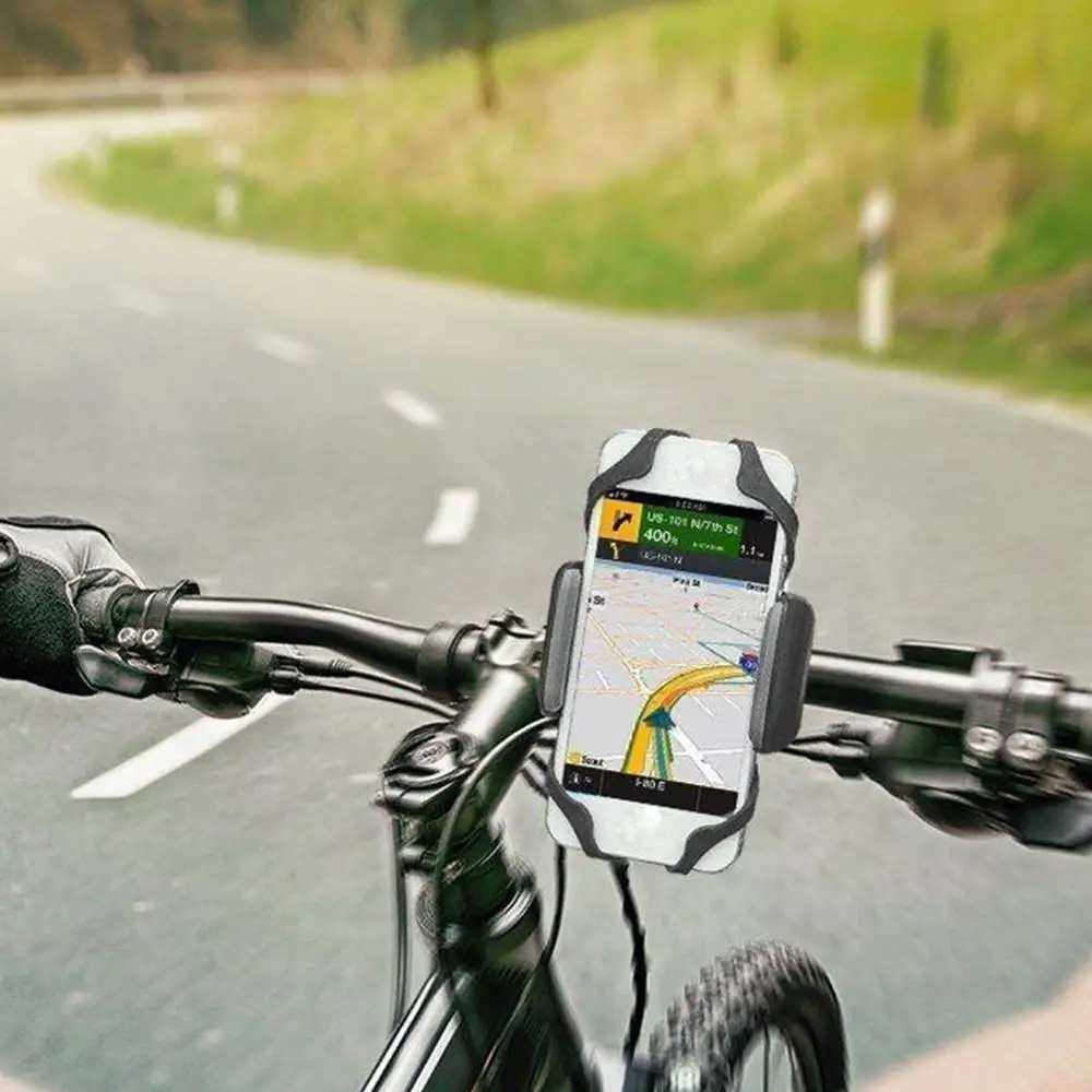 

Bicycle Holder Anti Slide Handle Phone Mount Holder Handlebar Extender Holder Phone Mobile GPS Bicycle Accessories