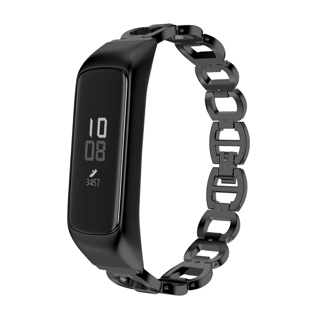 Браслет из нержавеющей стали, Смарт-часы, ремешок для samsung Galaxy Fit e, горячая распродажа, Прямая поставка
