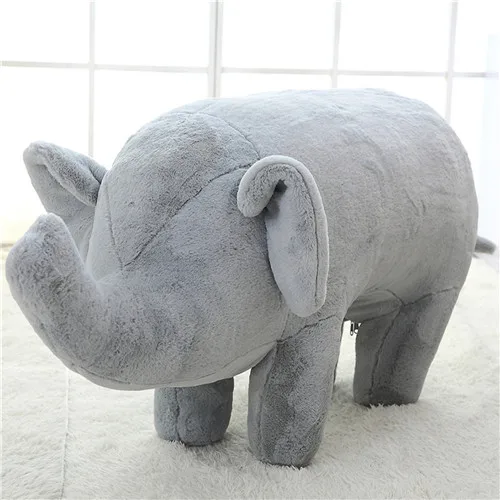 Fancytrader 43`` Giant Simulation Pig Lifelike Plush Stuffed Swine Toy Elephant Pig Sofa Kids Doll Can be Rode 110cm 4 Models (9)