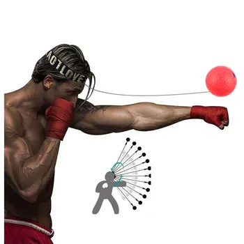 

Boxing Reflex Ball with Adjustable Headband for Training purposes Fun game Punching Bag for Fast Reactions Better Coordination