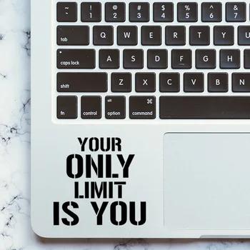 

Motivation Inspired Quote Trackpad Decal for Macbook Pro Air Retina 11 12 13 14 15 inch HP Mac Book Notebook Skin Laptop Sticker