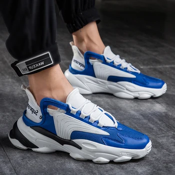 

2020 New Shoes Running Mens Mesh Breathable Athletic Shoes Men Anti Slip Walking Men Shoes Good Quality Men Sports Sneakers
