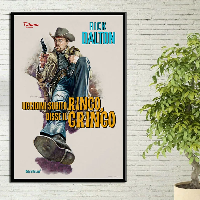 

Hot Once Upon a Time in Hollywood Quentin Tarantino 2019 Movie Poster Prints Art Canvas Wall Picture Home Room Printing Decor