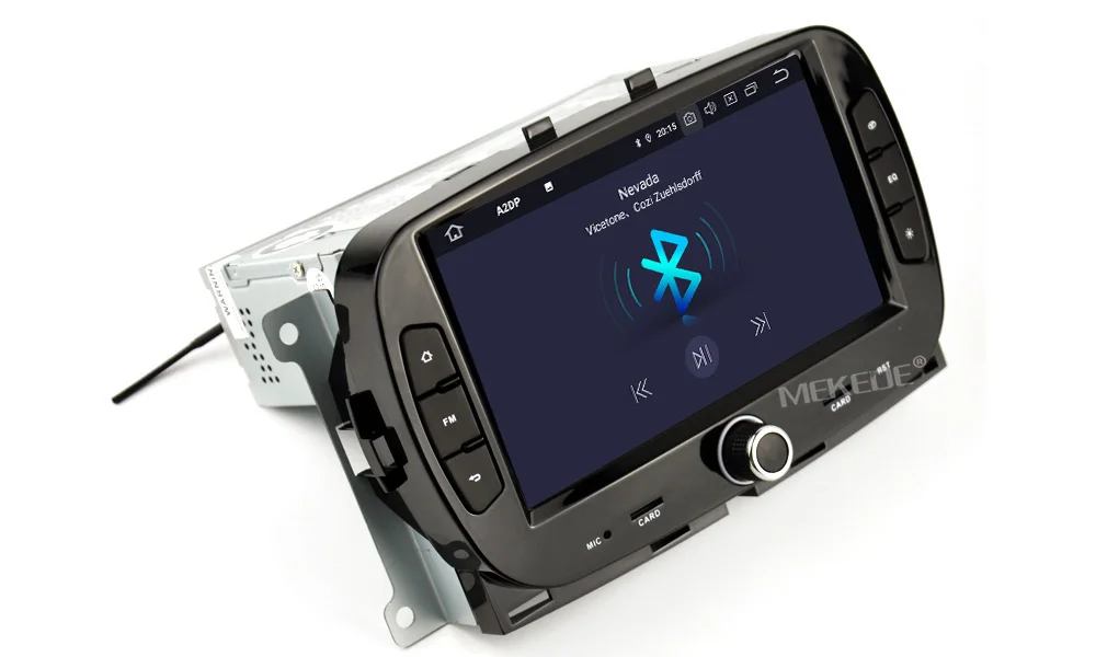 MEKEDE HD 4G ram Android 9,0 автомобильный Радио dvd-плеер мультимедиа для Fiat 500+ gps wifi Bluetooth Видео Стерео навигация