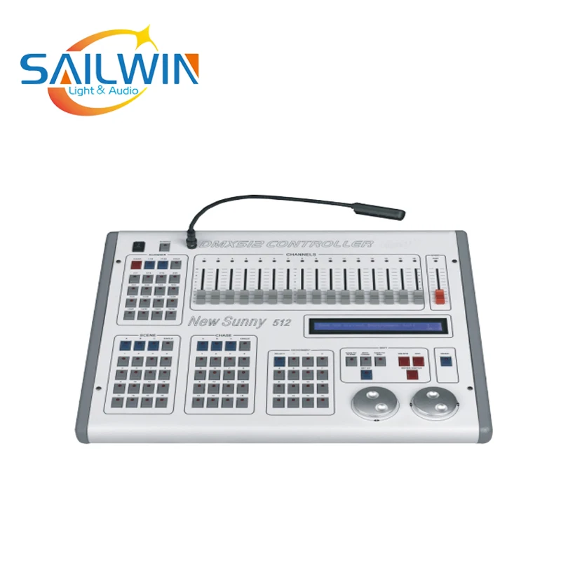 Цена EXW новый контроллер SUNNY512 DMX система контроллера сценического консоль для