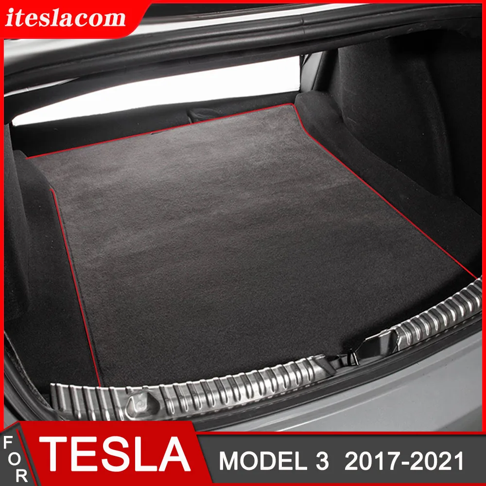 Коврик для багажника Tesla Model 3 новая модель 2021 года коврики модели с тремя