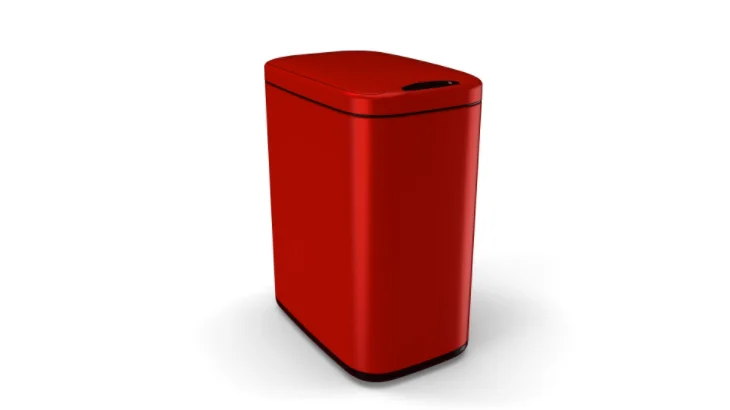430 интеллектуальная Бытовая Индукционная мусорная корзина из нержавеющей стали, Офисная Индукционная мусорная корзина в скандинавском стиле для ванной комнаты