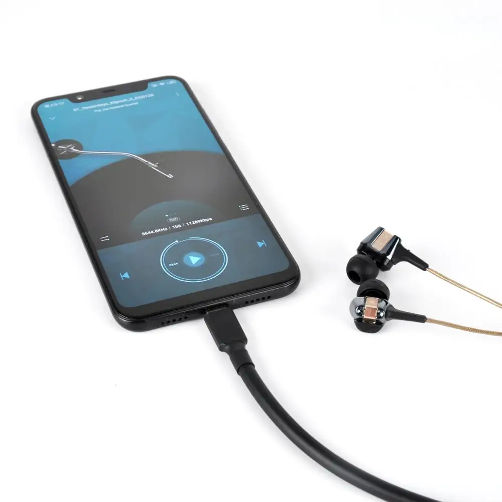 Hifi USB DSD DAC USB Type C To 3.5mm Headphone Amplifier CDLA Android Mobile Cell Phone Tablet PC MAC,Handcrafted High Quality